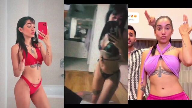 Celebrity news: a famous woman has no panties under her dress