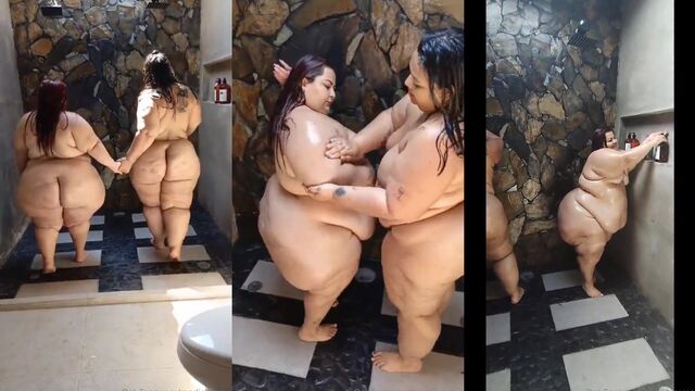 Ssbbw gets her booty pounded by a big dick in a steamy scene