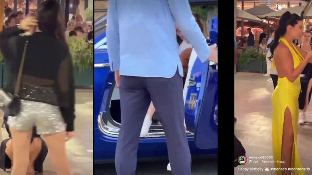 The guy paid for the girl's boobs while driving