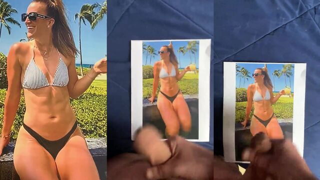 Sabrina Ionescu gets her uncut cock worshiped in NYC