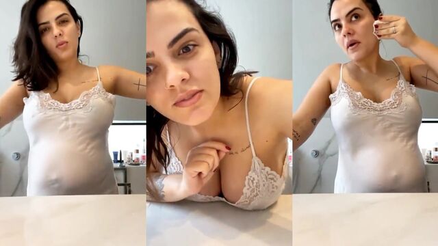 I stayed home with the sexy Bruna Ferraz Gostosa