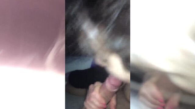 A young French slut gets fucked on her bed