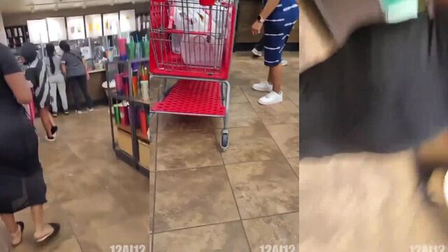 Pervert dude creepshots unaware babes with his camera