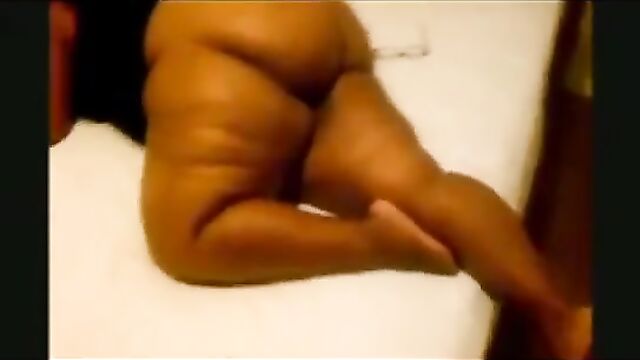 A girl moves her ass on a cock and gets fucked from behind