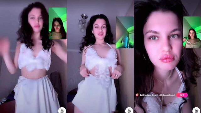 Hot anal tango with an Arabic girl in a private call