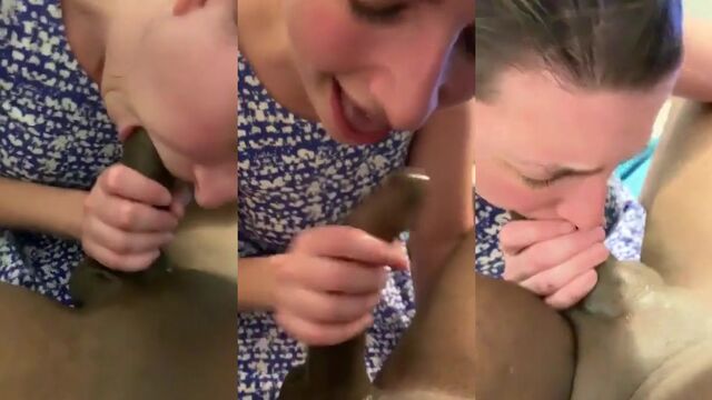 Fucking a bitch hidden of her husband