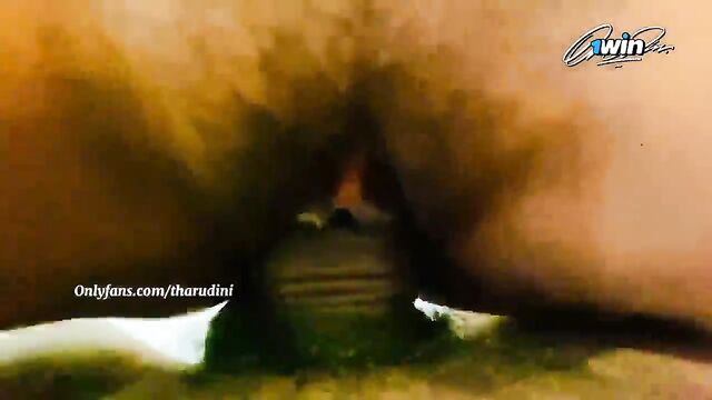 I met my big ass girlfriend and we made a creamy pussy - SINHALA