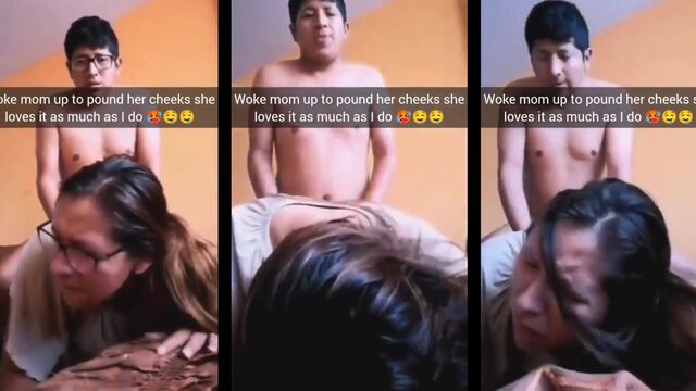 Hot Latina MILF seduces her son’s friend with her perfect body