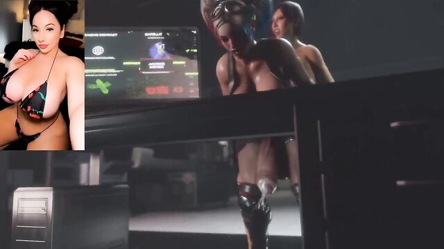 3D Futa&Ass - Sexy Chick with an amazing ass