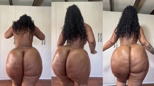 Juicy fat ass African mom enjoys getting fucked hard and deep