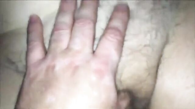 Amateur anal sex with a hairy and hot granny