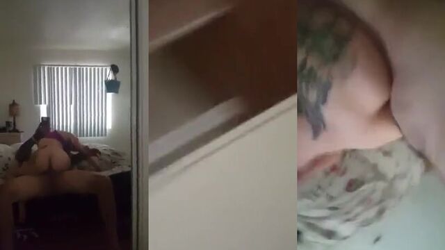 A cheating wife fucks with her lover and she's very good at it