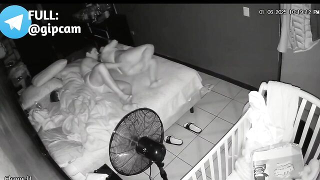 Voyeur caught on cam, watching in secret with binoculars