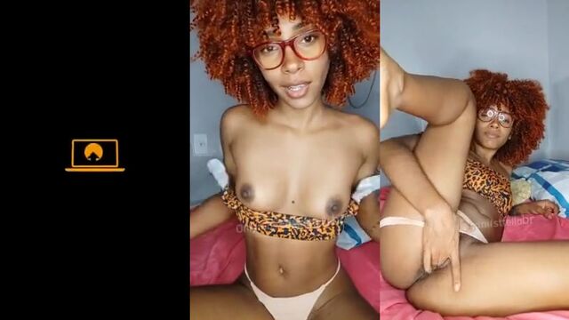 A black woman with a round ass bounces on a man's dick