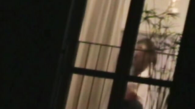 A stunning girl got naked in her room, captured by a lucky spy