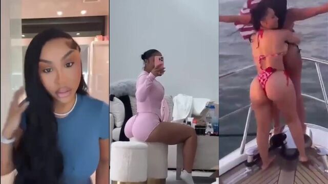 A goon gets his wet pussy twerked and fucked in this hot JOI video