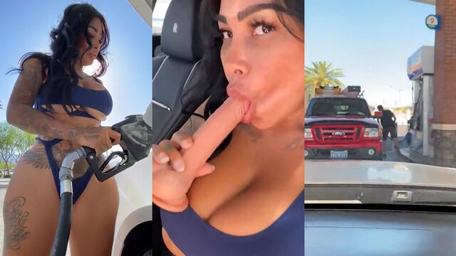 Brunette beauty performs on OnlyFans before going nude