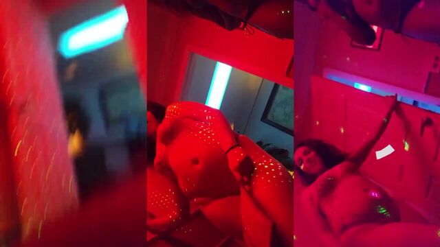 Petite slut swallows 13in black cock on rooftop in Florida