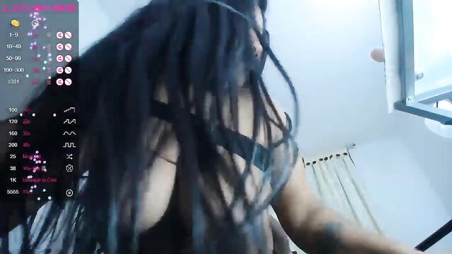 I spy on a hot Colombian webcam model and more