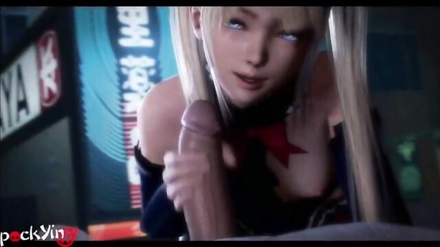 Hot Overwatch PMV with foot fetish and 3D action