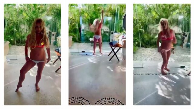 Two hot Latinas were caught in the act on hidden camera