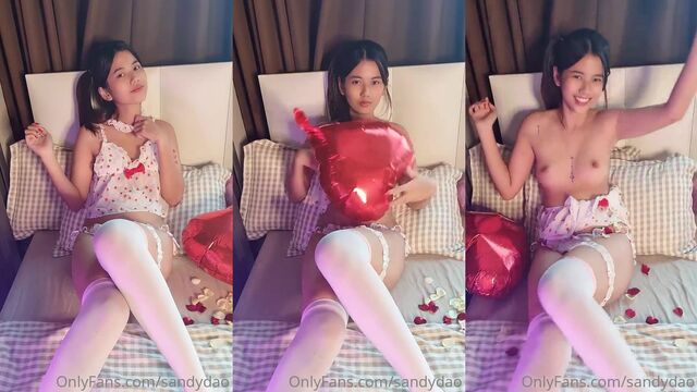Petite Asian babe fucked hard and deep in her tight pussy