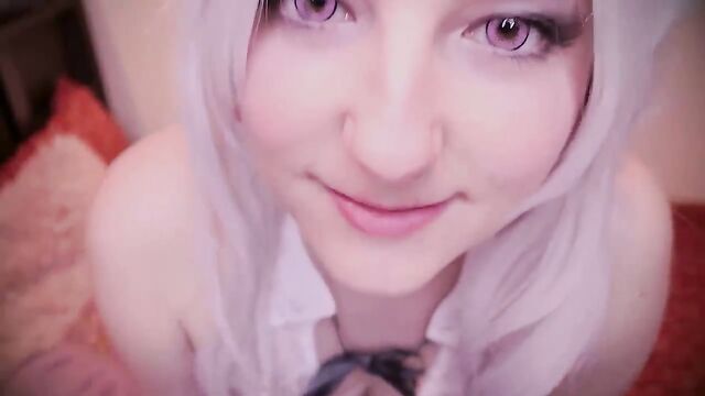 AftynRose ASMR gets naked for her most loyal fans