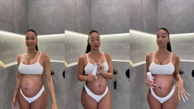 Drayamichele gets her pussy stuffed with cock in POV style