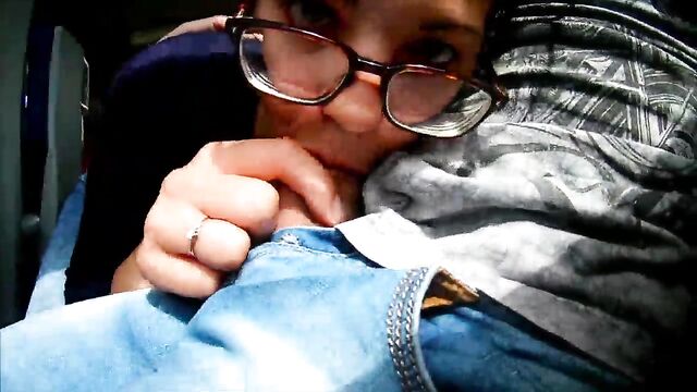 Public slut gets banged on the train and shows off her skills