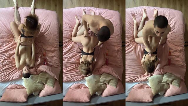 A young French couple gets caught in an intimate moment on camera