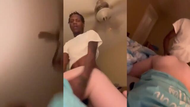 A white slut gets breed by a BBC in an interracial scene