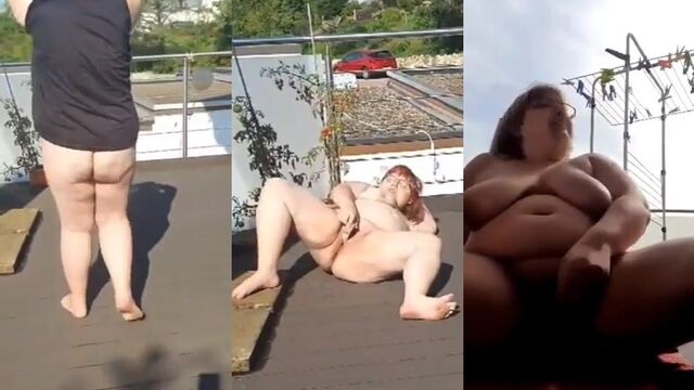 A fat and ugly hure named Anna-Maria Lindel makes a piss outing