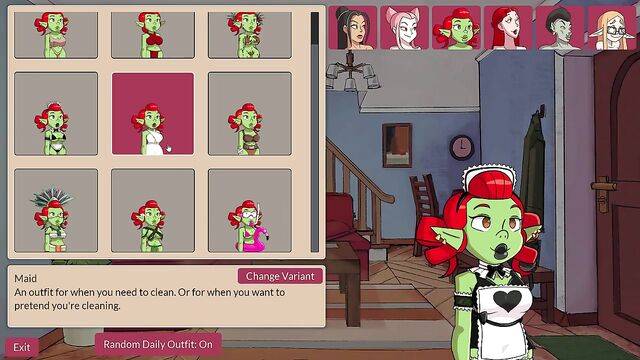 Princess Schoolgirl Shortstack Game by Goblin Animator