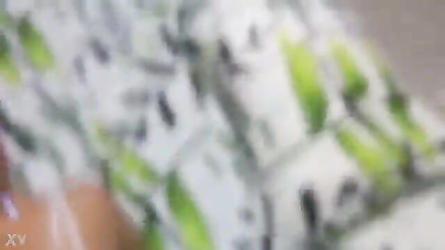 A wife cheating on her husband with another man in a steamy scene