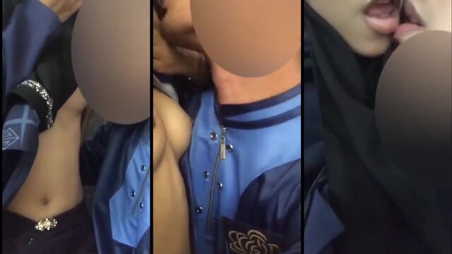 Malaycouple AweK enjoy intimate moment with tudung on
