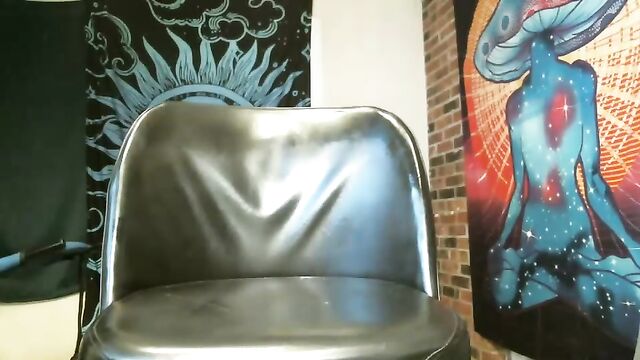 Latino guy with big dick masturbates on his webcam show