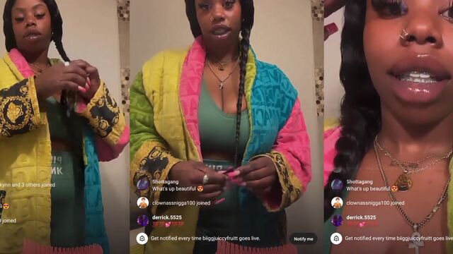 This ebony freak thot loves to get fucked hard and deep
