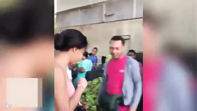 A super cute girl shows her big ass twerking skills in the video