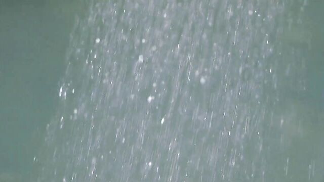 Hot shower scene with horny wife, just for her pleasure