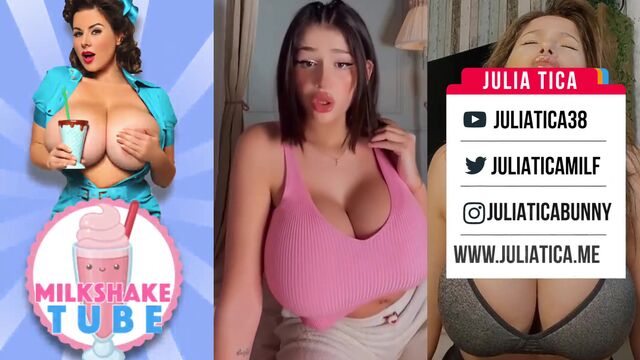 Big Boobs Compilation with Julia Tica Bouncing