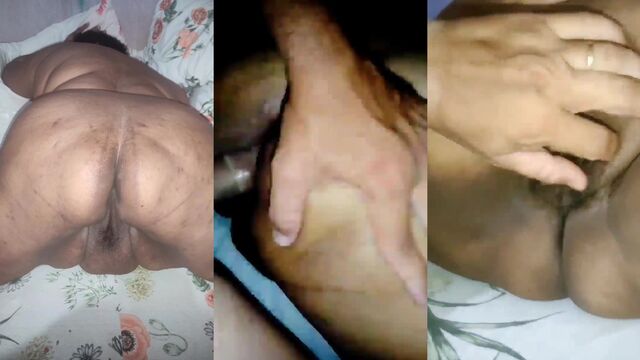 A cute girl showed her ass to her friend and he fucked her well