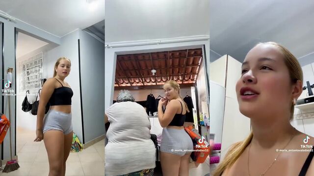 Twerking with the hottest gostosas famosinhas on TikTok
