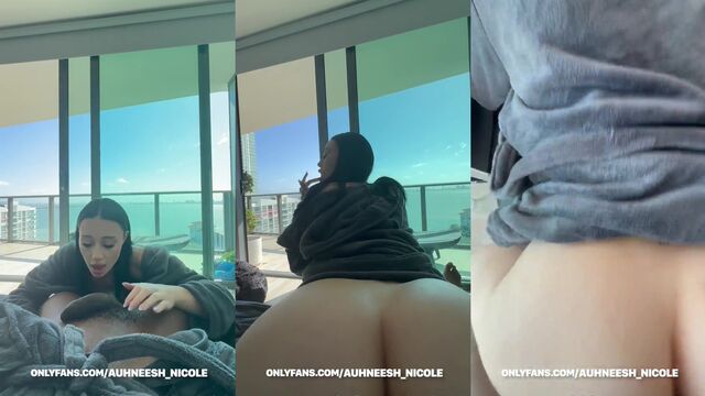Tatted mommies AuHNeEsH Nicole and her friend share a big booty