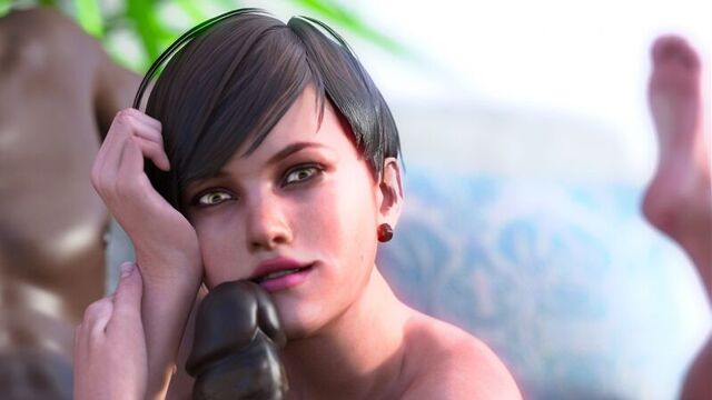 vk.com/watchgirls Rule34 Resident Evil Moira Burton sfm 3D porn sound 5min fuckheadmanip