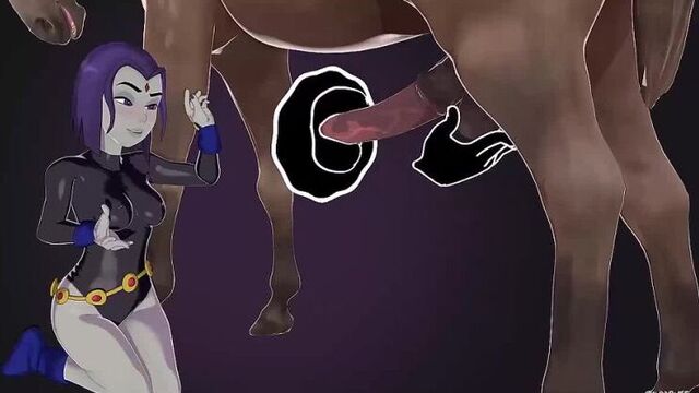 Raven&horse