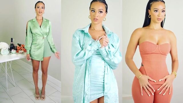 Draya Michele gets her pussy pounded by a huge dick