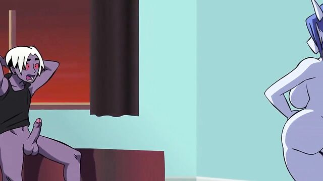 Nini Divine's big ass in animated action part 2