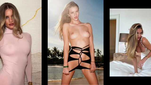 Hot celebrity action with Rosie Huntington-Whiteley and a strong finish