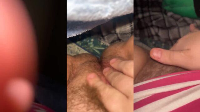 A fat black woman has sex with her white lover in a steamy raceplay scene