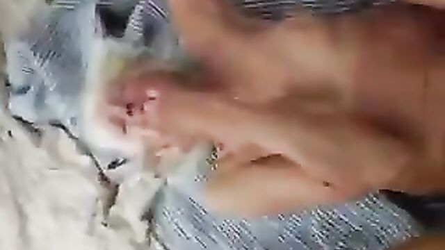 Submissive slut gets punished with a paddle on her ass and fucked by BBC